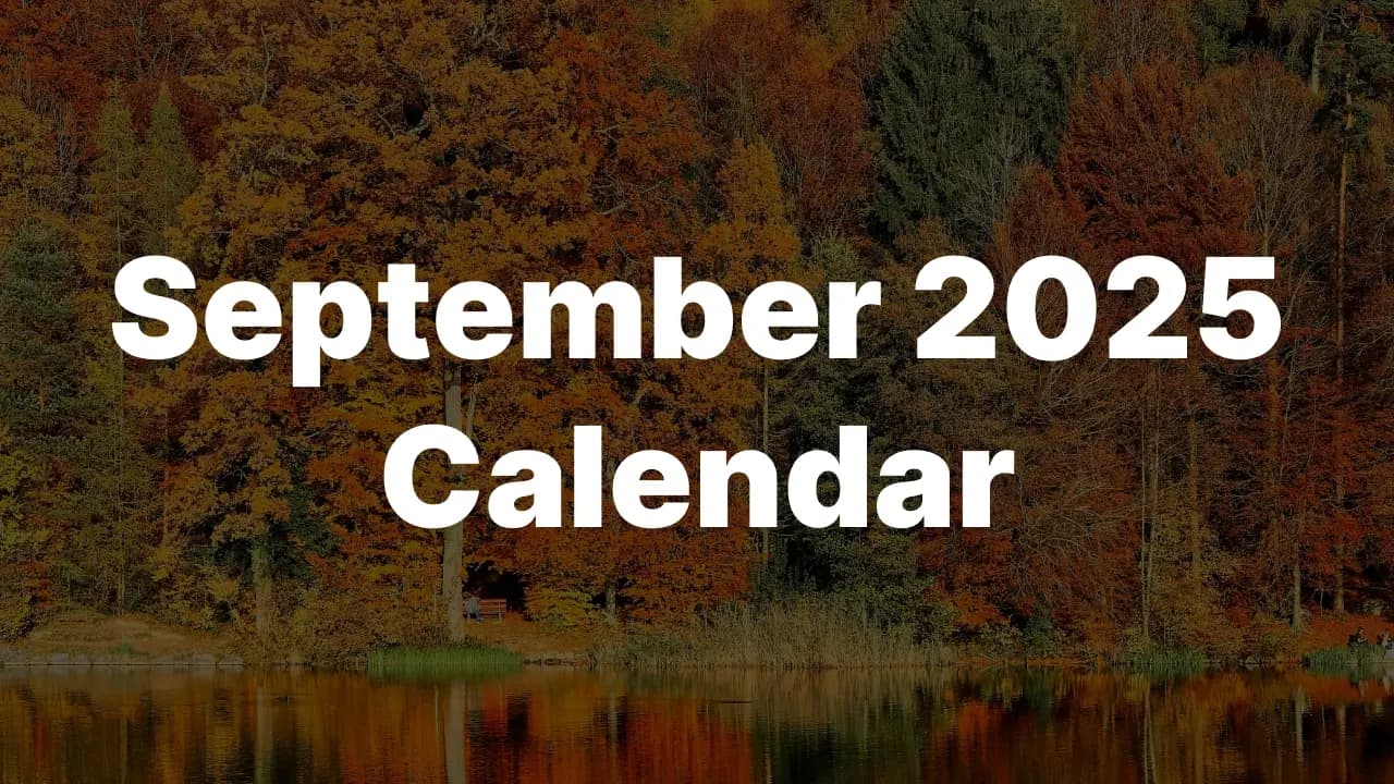 Download September 2025 USA Calendar