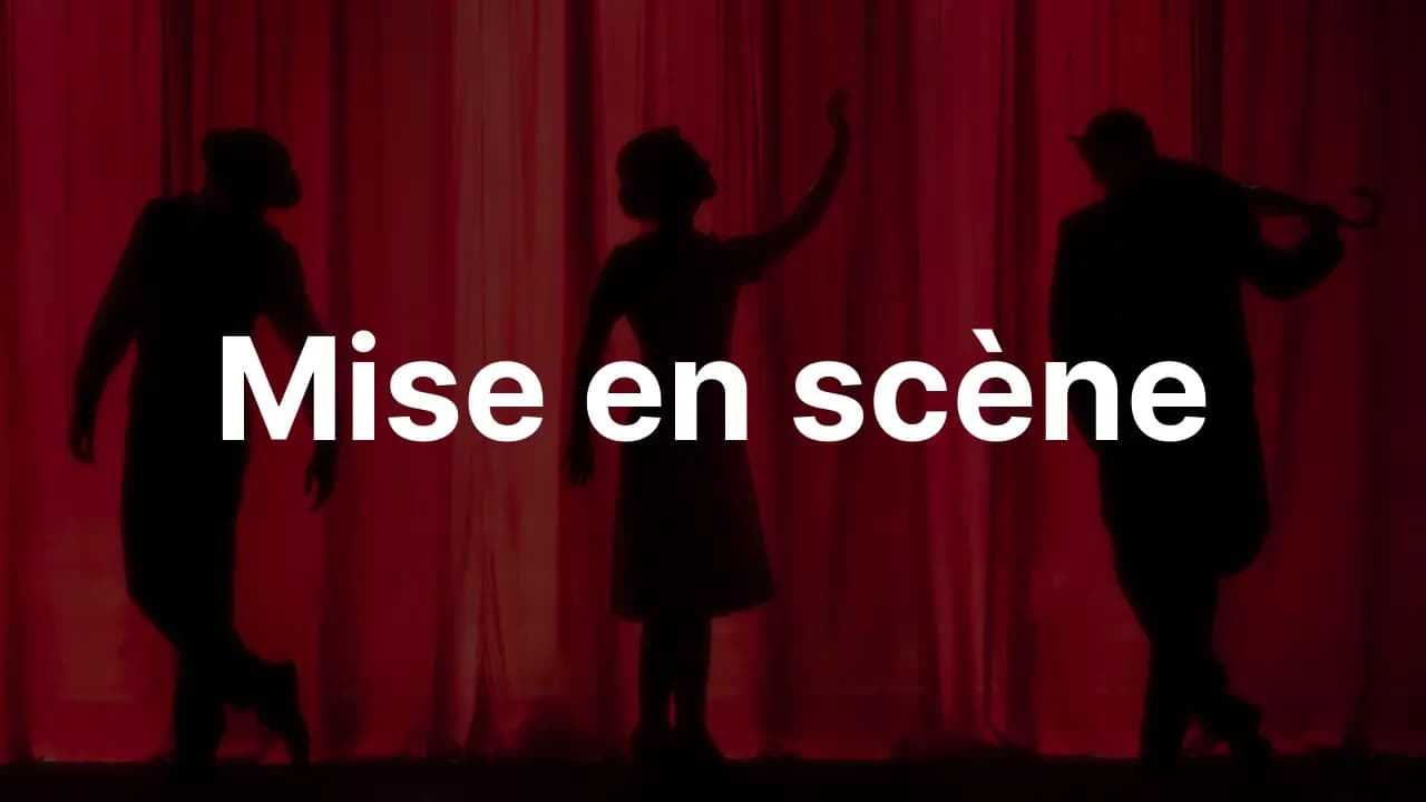 Mise en scène 단어의 뜻과 예문